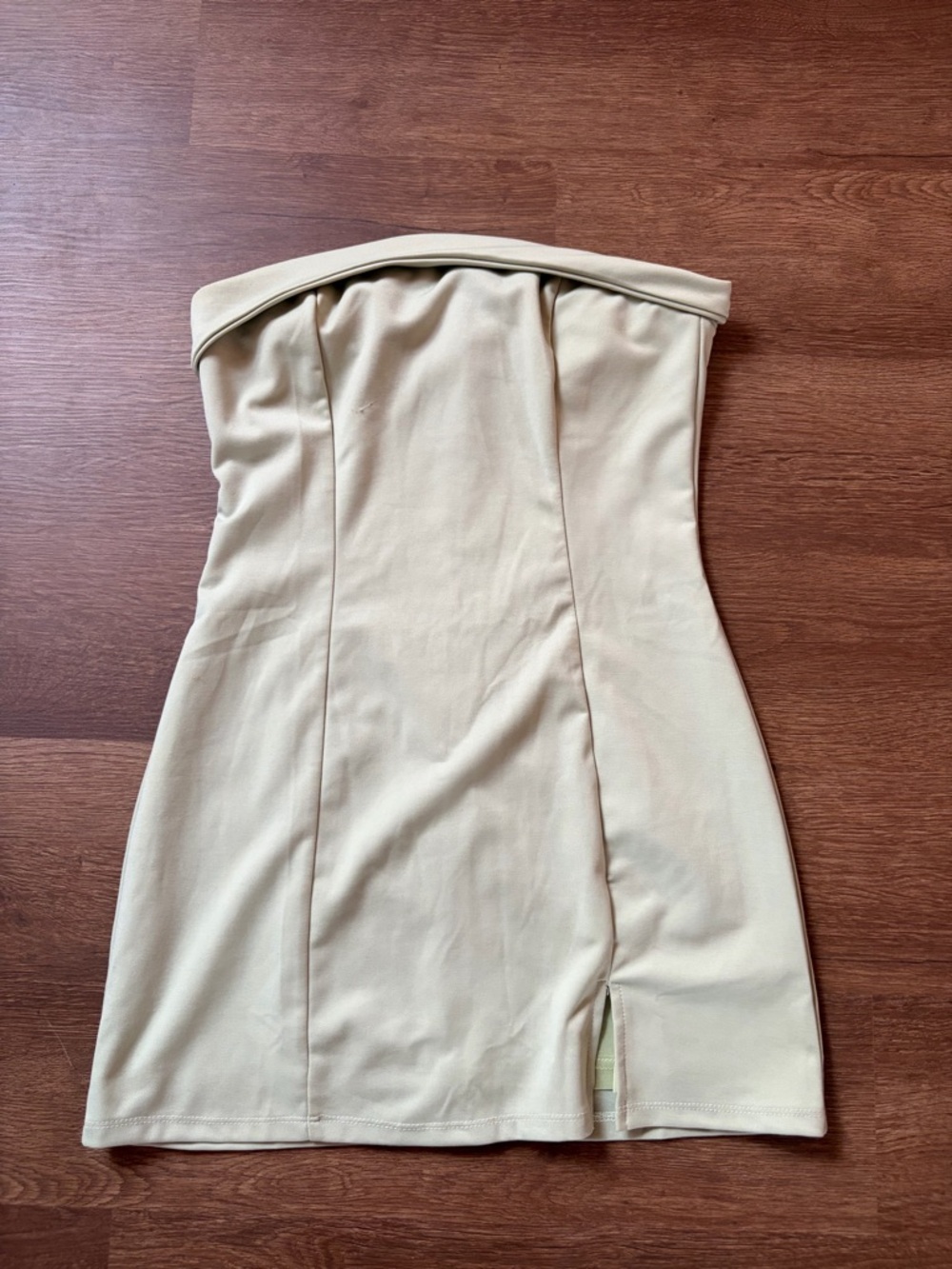 PacSun (Kendall & Kylie) Strapless Sage Green Mini Dress